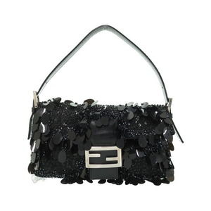 Fendi Beads Sequin Mamma Bucket Shoulder Bag